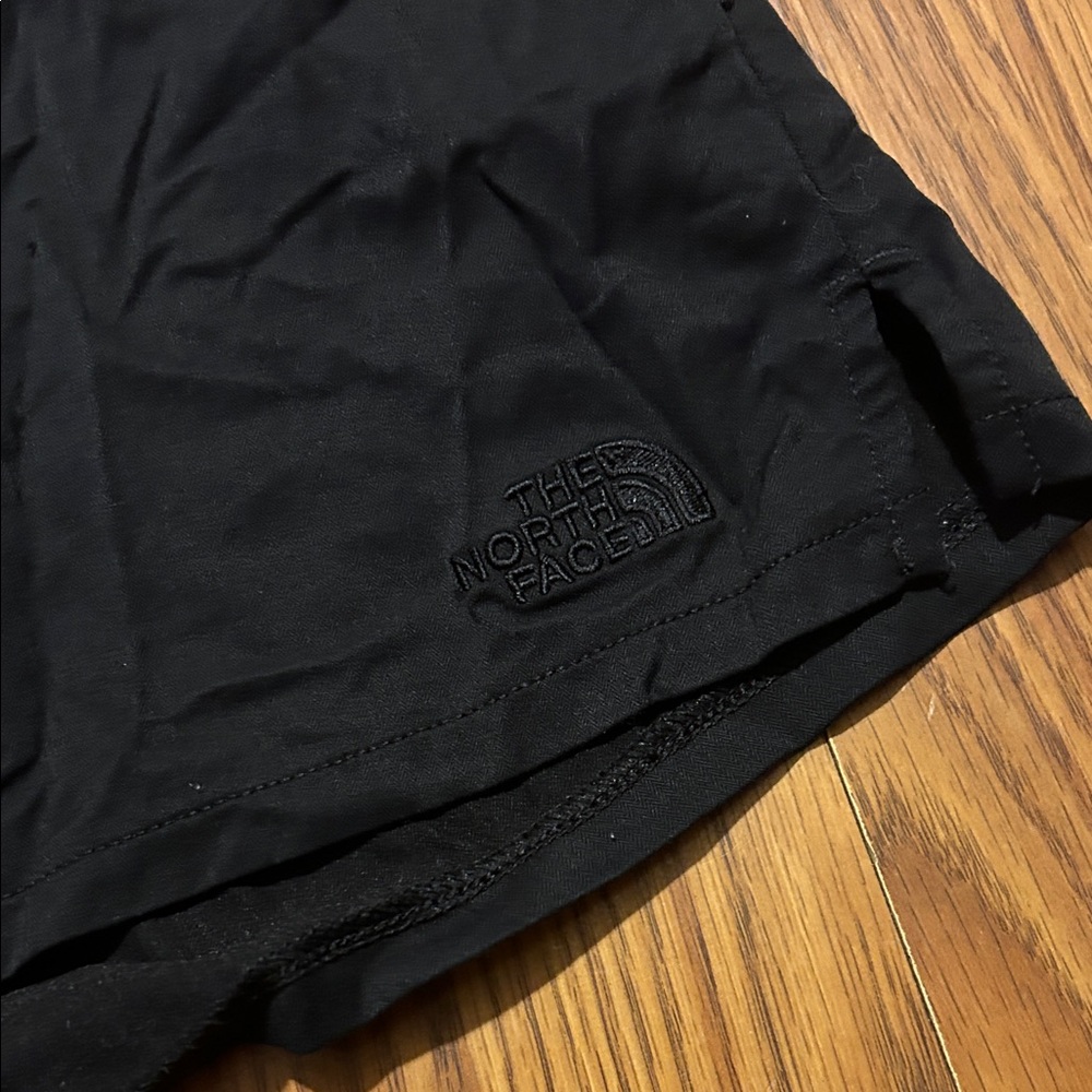 Black North Face Athletic Drawstring Shorts - Picture 2 of 3